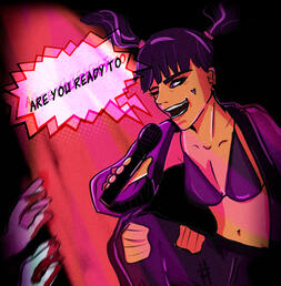 presenting a gift to my husband